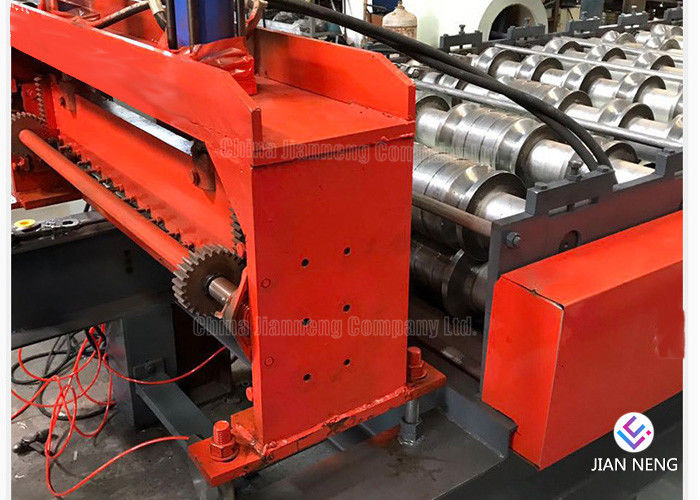 Máquina do telhado da chapa metálica do telhado do perfil do metal da cor com os rolos de 3 grupos