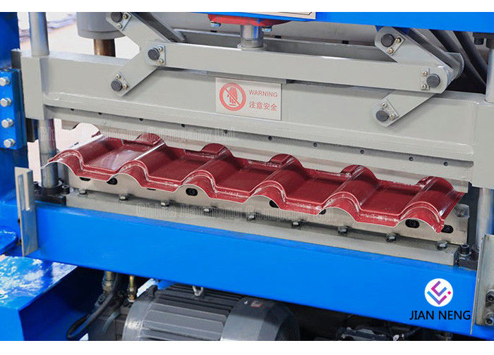 Rolo de aço ondulado vitrificado da telha que forma a folha MachineWith do telhado da máquina 18 estações de formação