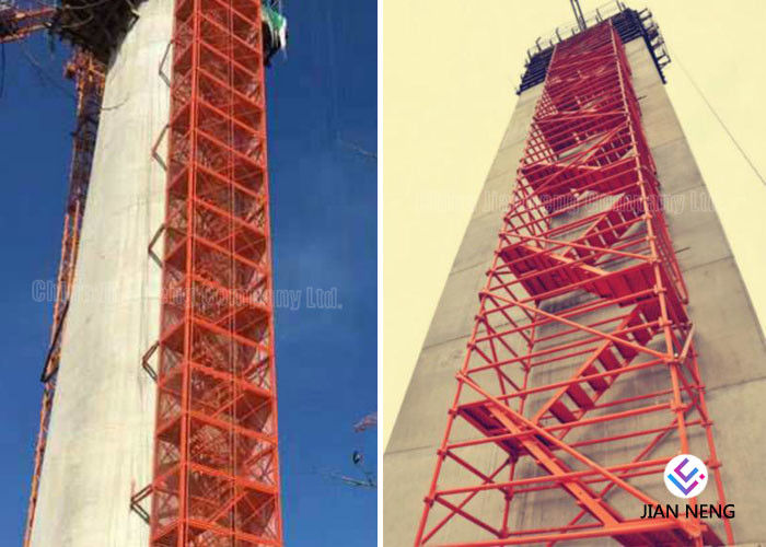 75 tipo torre da escada do andaime da construção com o comprimento de 2.5m flexível a desmontar