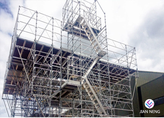 torre antiderrapagem mais grossa do acesso da escadaria de 2.5*1.2*3m para a construção da alta altitude