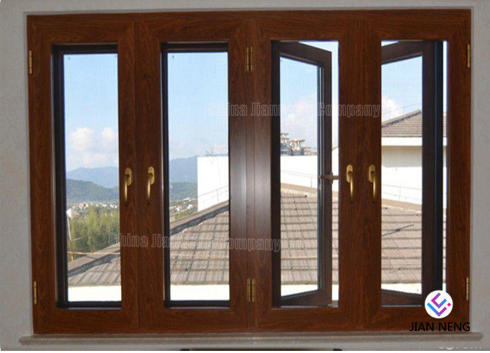Portas deslizantes de alumínio de construção residencial e Windows, portas de entrada de alumínio com fibra de vidro Flyscreen