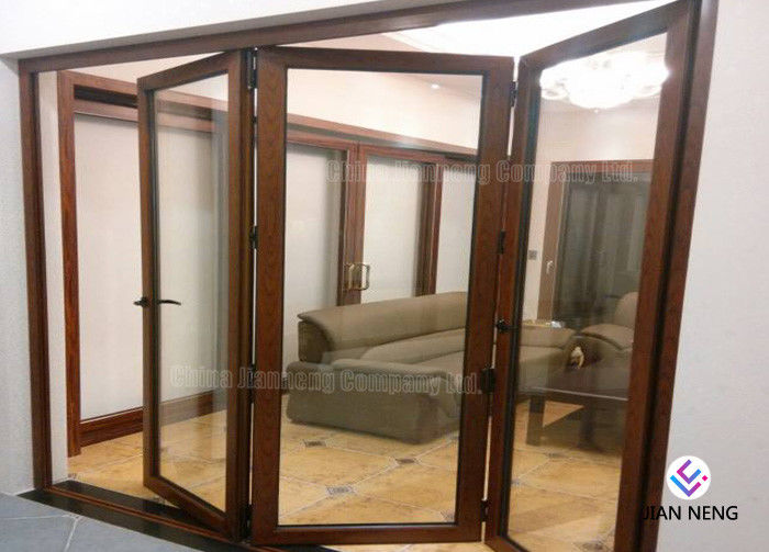 Portas de dobramento de alumínio do pátio da porta de dobradura do Bi das portas de dobradura para o uso da casa de campo