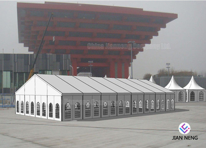 Barraca exterior impermeável luxuosa do dossel do PVC, grandes barracas do evento com quadro da liga de alumínio