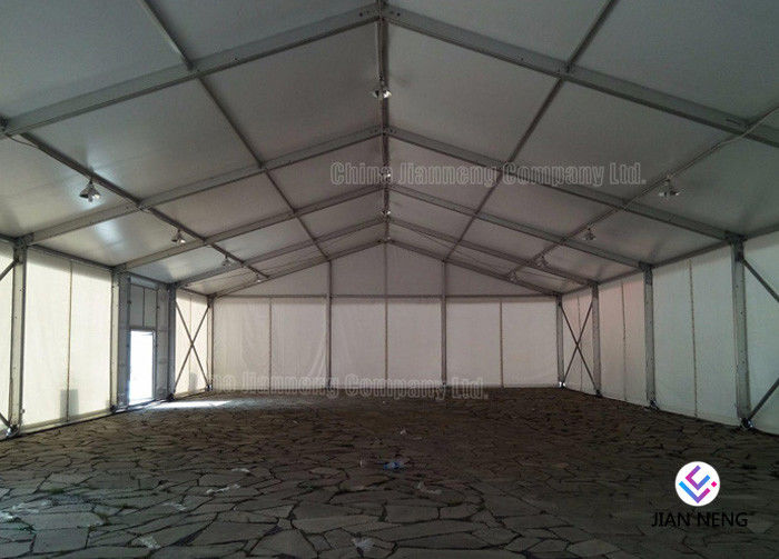 Barraca industrial do armazenamento da parte externa grande profissional com largura da porta 20 30M do rolamento