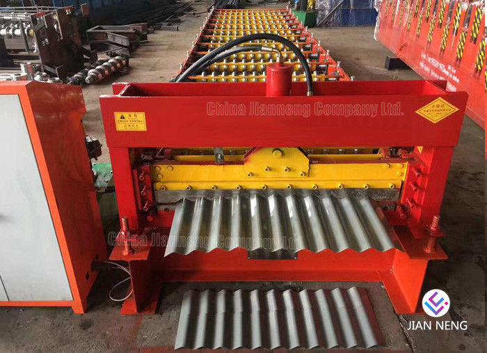 Rolo ondulado que forma a máquina, telhando a folha que faz a máquina 5.5KW