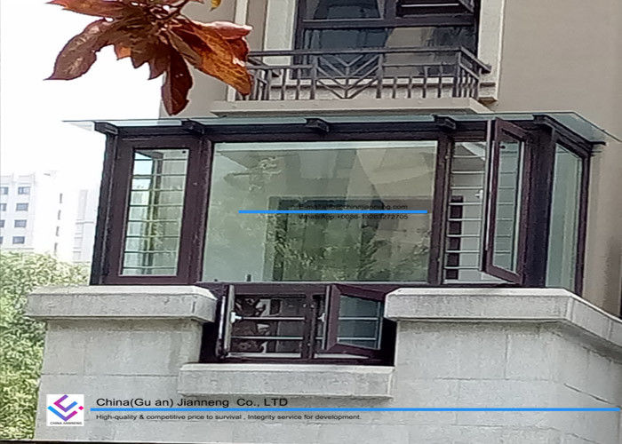 Tipo de alumínio feito sob encomenda do caixilho de Windows dos materiais de construção da casa com mosquito
