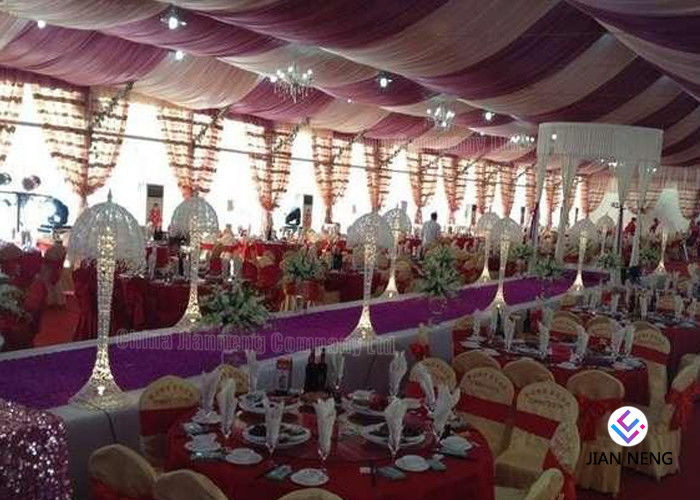 Barraca de alumínio da barraca do período do espaço livre do famoso do partido para o restaurante, estilo do europeu do casamento