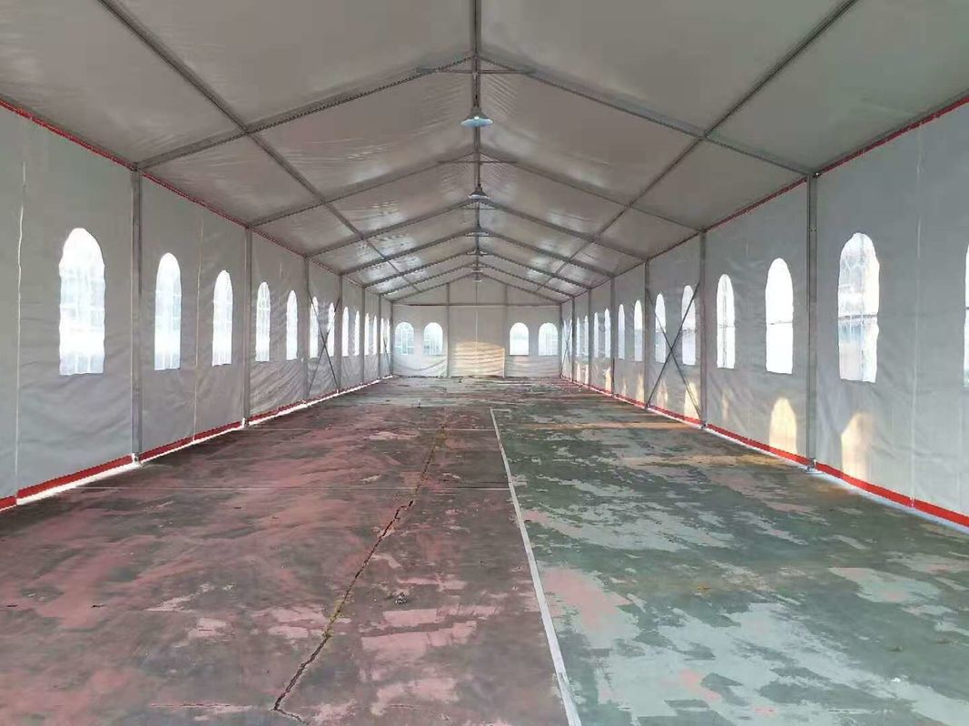 200 pessoas da barraca de alumínio exterior do quadro da liga branca para a igreja ou o outro evento